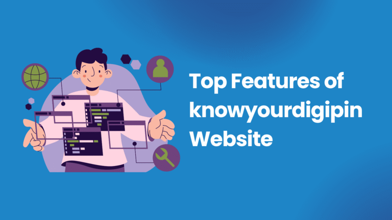 Top Features of knowyourdigipin Website